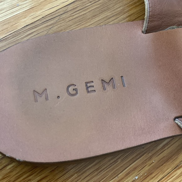 M. Gemi Women’s Yellow Sandals Size 42 - Picture 7 of 7